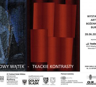 Tkany wernisaż w Szklarskiej Porębie Tkany wernisaż w Szklarskiej Porębie