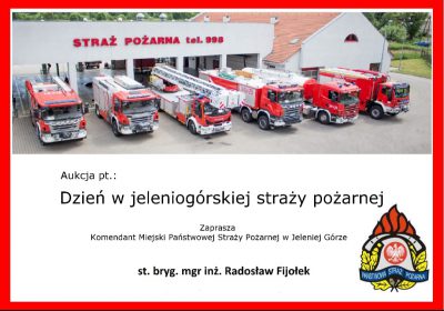 Zostań na jeden dzień strażakiem! Zostań na jeden dzień strażakiem!