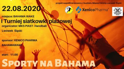 Turniej siatkówki plażowej nad Oczkiem Rakowickim