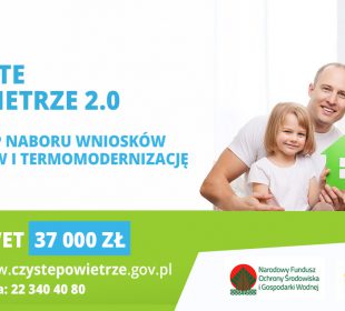 Rusza druga część ogólnopolskiego programu „Czyste Powietrze” 2.0