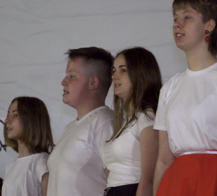 Patriotyczny plener w Mysłakowicach