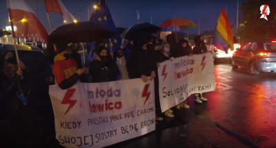 Tysiące osób na Strajku Kobiet