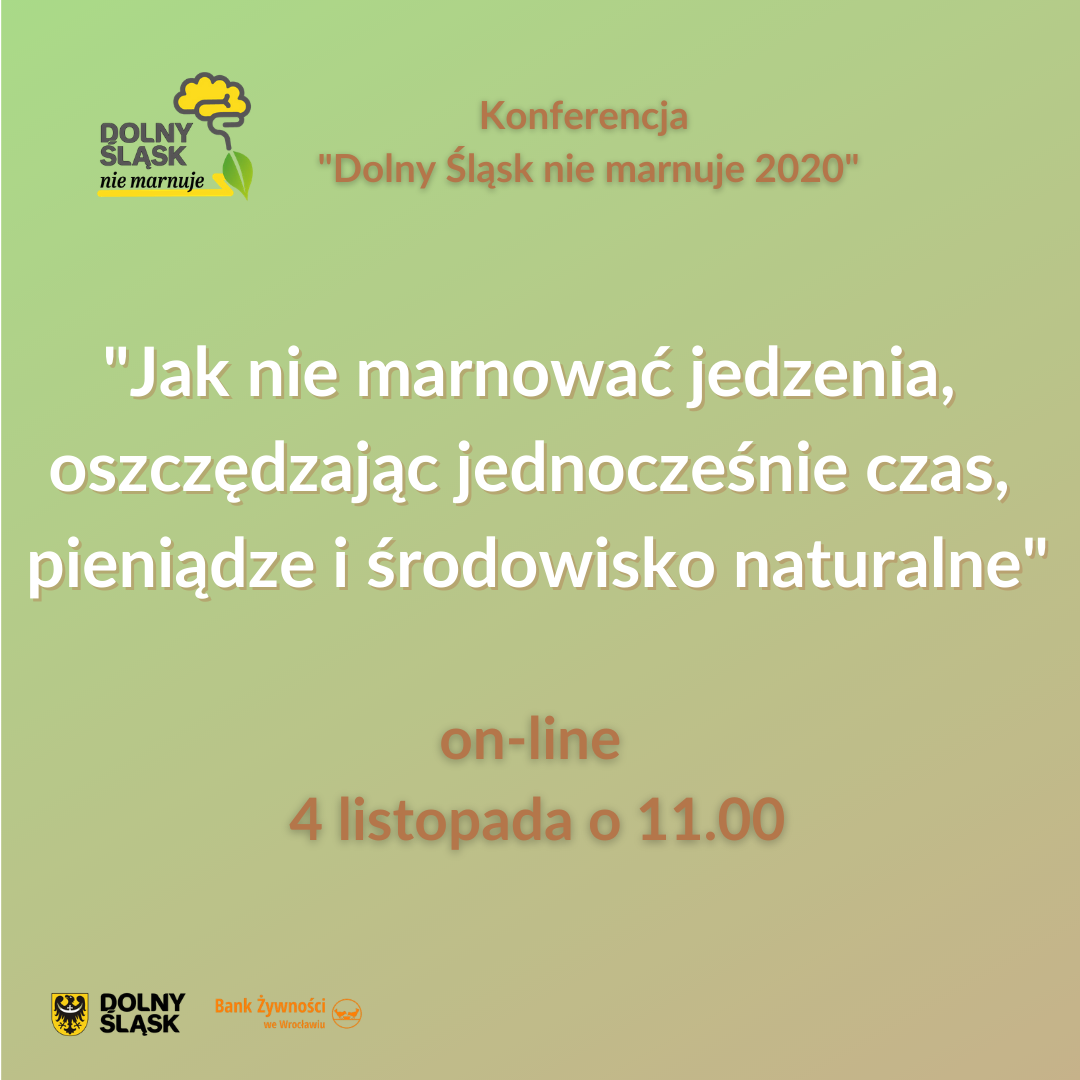 Konferencja “Dolny Śląsk nie marnuje 2020”