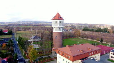 Wieża ciśnień w Mirsku atrakcja Pogórza Izerskiego
