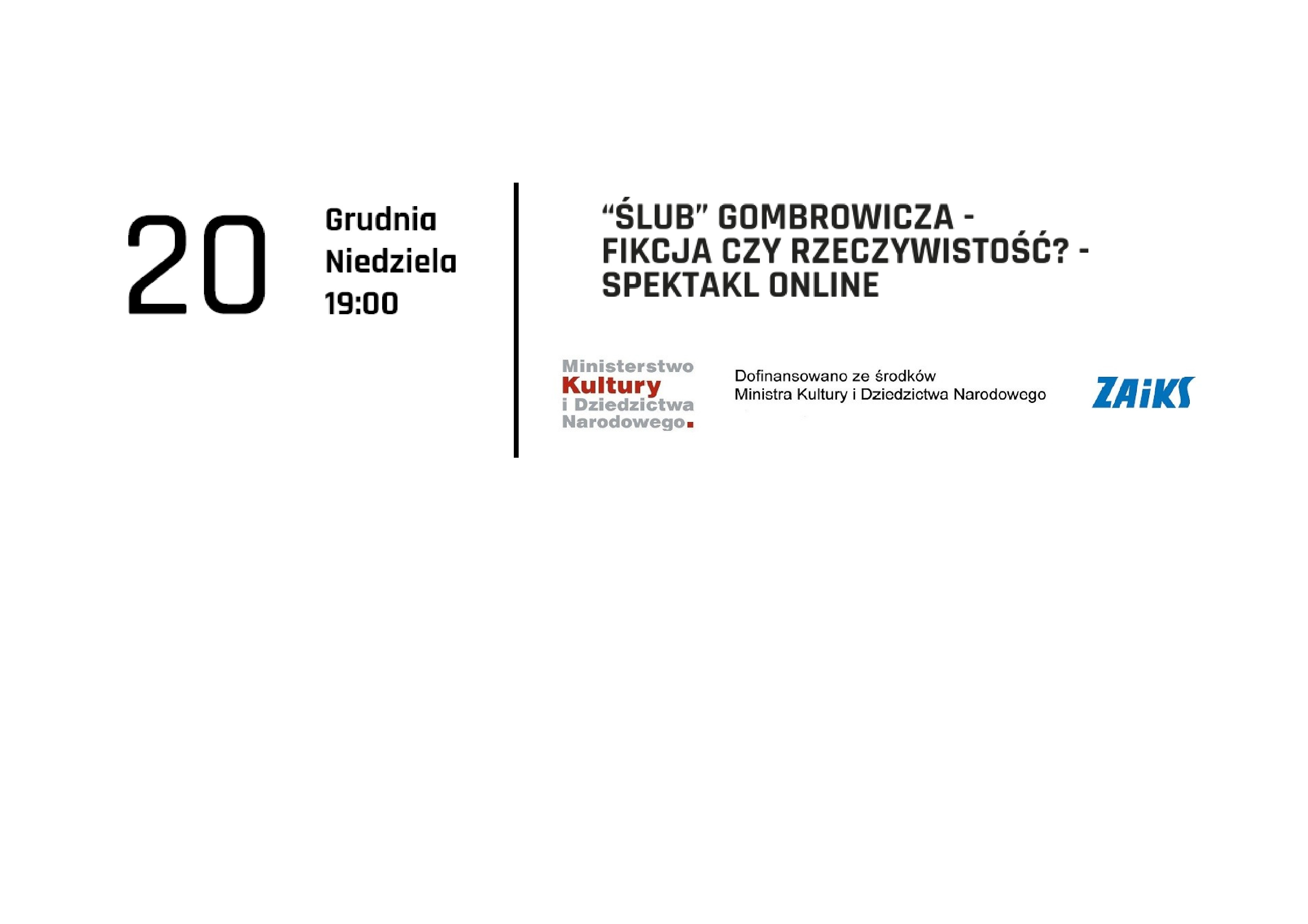 “Ślub”Gombrowicza – fikcja czy rzeczywistość?
