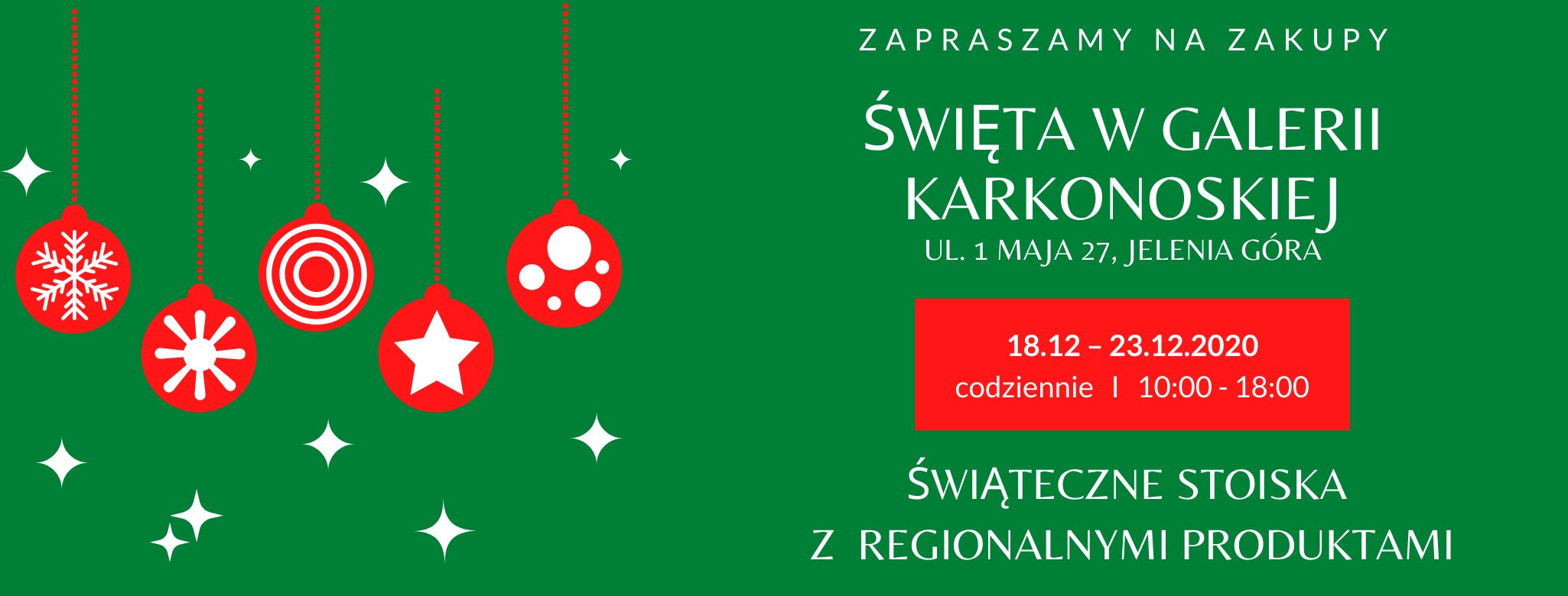 Święta w Galerii Karkonoskiej
