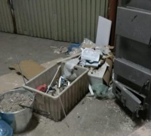 Kara za spalanie śmieci.