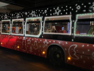 Św.Mikołaj w autobusie MZK!