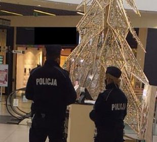 Wspólne działania policji ze służbami sanitarnymi.