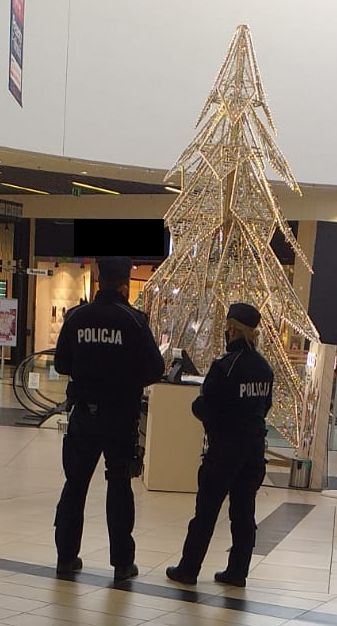 Wspólne działania policji ze służbami sanitarnymi.