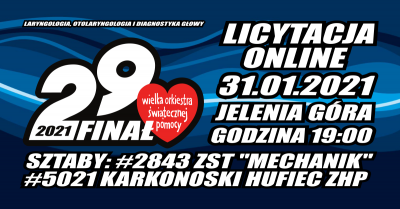 WOŚP Jelenia Góra 2021