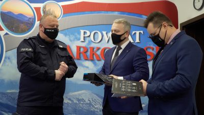 Interkomy  dla policjantów