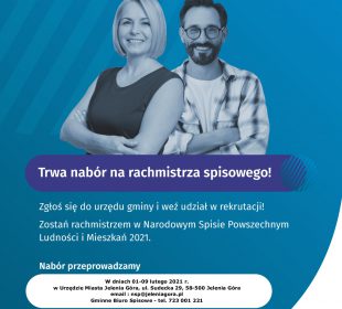 Jelenia Góra- trwa nabór kandydatów na rachmistrzów spisowych