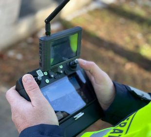 Pierwsze działania Straży Miejskiej z wykorzystaniem drona