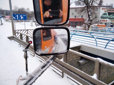 MPGK- Przez całą noc pługi przejechały ulicami Jeleniej Góry ponad 700 km