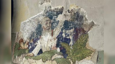 W Zameczku odkryto zabytkowe freski