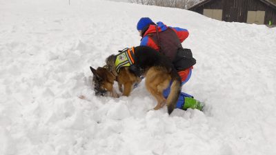 Lawina w Czarnym Kotle Jagniątkowskim