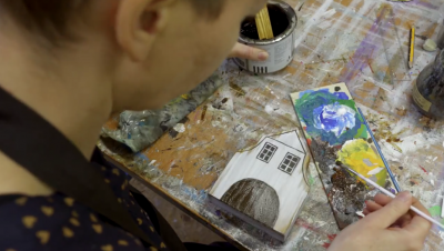 Kolorowa twórczość pani Moniki