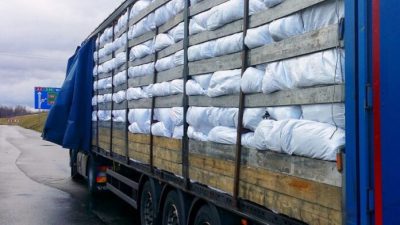 Nielegalny transport 20 ton odpadów zatrzymany