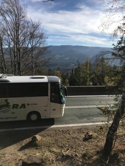 Autobusem z Karpacza do Szklarskiej Poręby