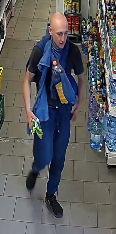 Jeżeli rozpoznajesz mężczyznę ze zdjęcia, zadzwoń na policję!