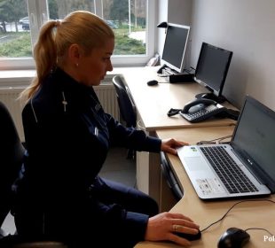 Kolejne spotkanie w sieci. Policjantka rozmawiała o bezpieczeństwie i zagrożeniach z uczniami klas VII