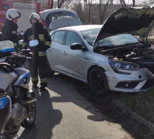 Nietrzeźwy kierujący uderzył w drzewo