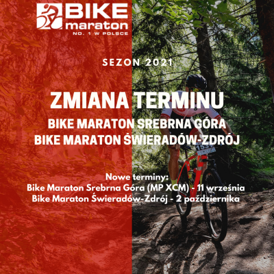 Bike Maraton 2021. Srebrna Góra i Świeradów w nowych terminach