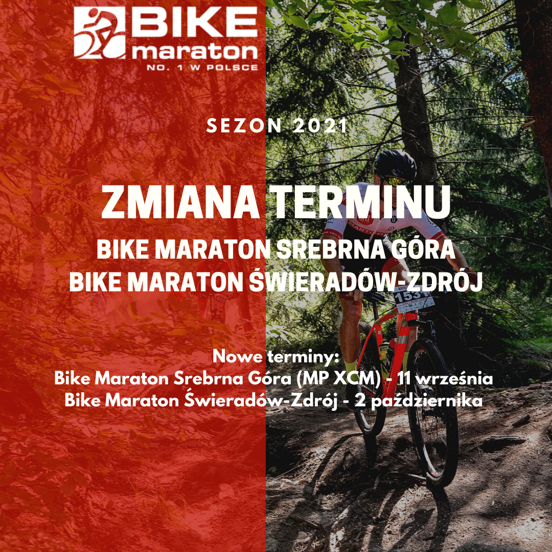 Bike Maraton 2021. Srebrna Góra i Świeradów w nowych terminach