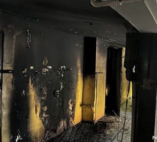 Mężczyzna, który doprowadził do pożaru w budynku wielorodzinnym został zatrzymany Mężczyzna, który doprowadził do pożaru w budynku wielorodzinnym został zatrzymany