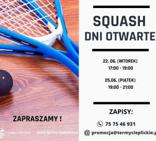 Squash Dni Otwarte Squash Dni Otwarte