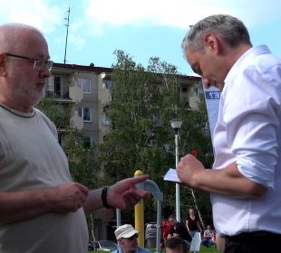 Robert Biedroń w Jeleniej Górze