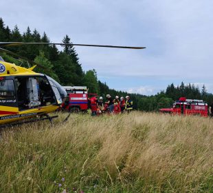 Akcja ratownicza w Sokolikach