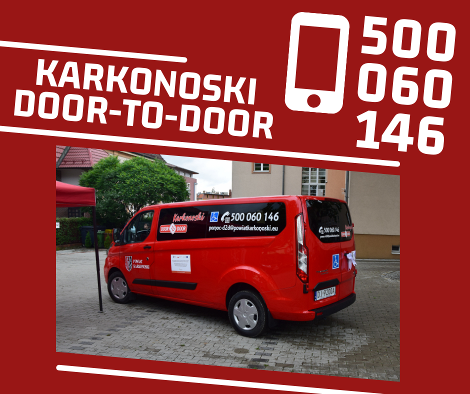 Powiat Karkonoski świadczy usługę transportową door-to-door