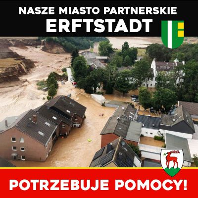 Jelenia Góra: Partnerskie miasto Erftstadt potrzebuje pomocy