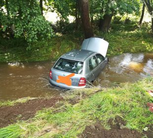 Nietrzeźwa kierująca spowodowała kolizję