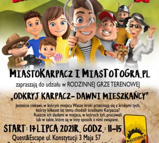 Gra terenowa “Odkryj Karpacz-dawni mieszkańcy”