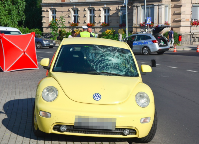 Bolesławiec: Śmiertelne potrącenie na przejściu dla pieszych