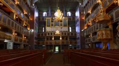 Prace konserwatorskie w Kościele Pokoju w Jaworze