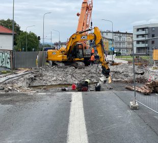 Korekta zmiany organizacji ruchu przy jeleniogórskim skrzyżowaniu