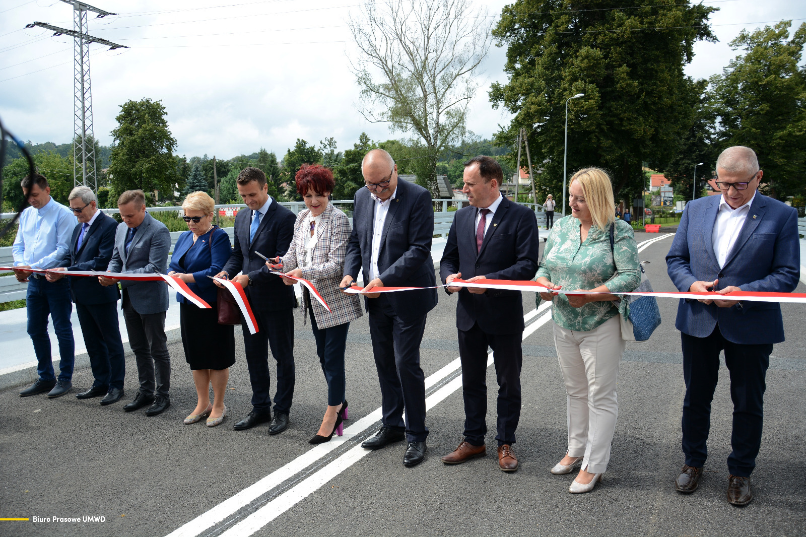 Nowy most w Lwówku Śląskim już otwarty Nowy most w Lwówku Śląskim już otwarty