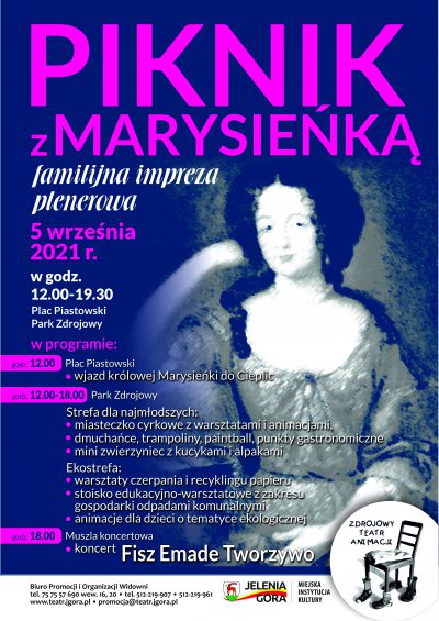 Zdrojowy Teatr Animacji zaprasza na “Piknik z Marysieńką”