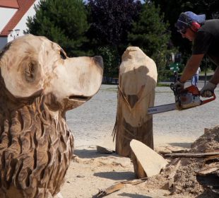 Rzeźby zdobią Kowary