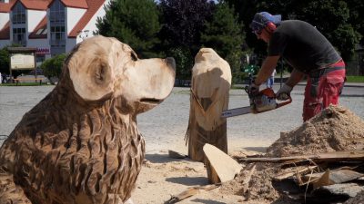 Rzeźby zdobią Kowary