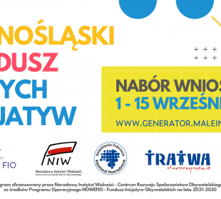 Ruszył nabór wniosków do Dolnośląskiego Funduszu Małych Inicjatyw
