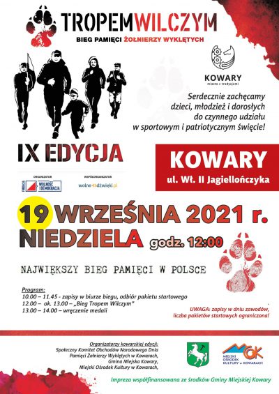 Tropem Wilczym już w niedzielę Tropem Wilczym już w niedzielę