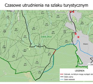 Uwaga! Utrudnienia na szlakach Uwaga! Utrudnienia na szlakach