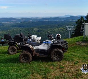Policja i Straż Leśna patroluje tereny zielone w powiecie wałbrzyskim