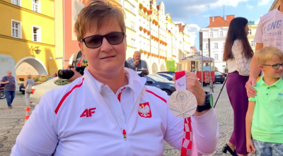 Przywitanie Lucyny Kornobis w Jeleniej Górze Przywitanie Lucyny Kornobis w Jeleniej Górze