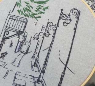 Piękno Jeleniej Góry w hafcie Gangu Włóczykija